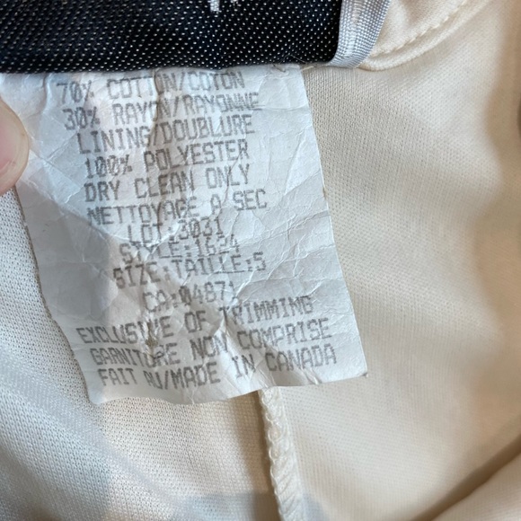 Vintage L’atelier Clientele Maxi Dress, Sleeveless, Cream, Lined, Women’s US S/M - Picture 12 of 14